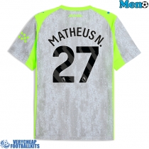 Manchester City Matheus Nunes #27 Replica Third Shirt 2025-26 Short Sleeve